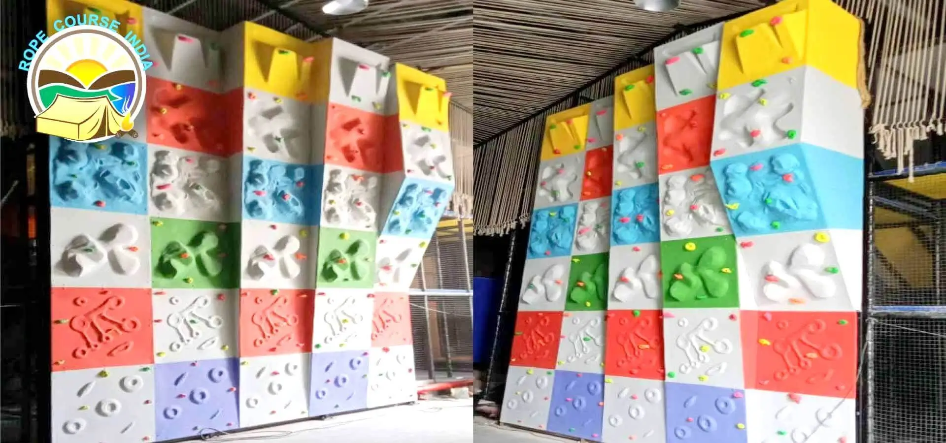 artificial rock climbing wall